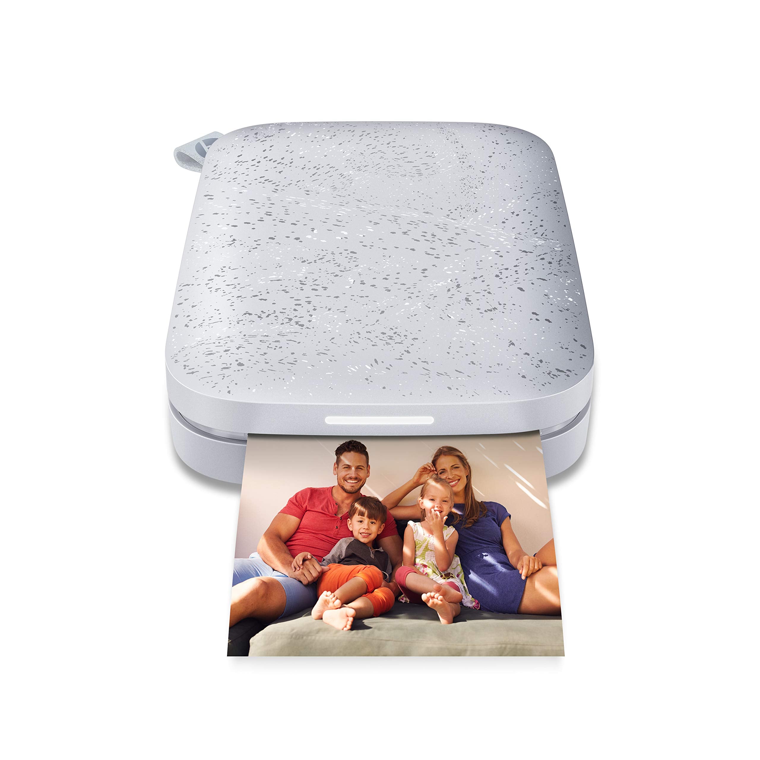 HP Sprocket Portable 2x3 Zoll Sofortbilddrucker (Weiß) Zink-Papierbündel