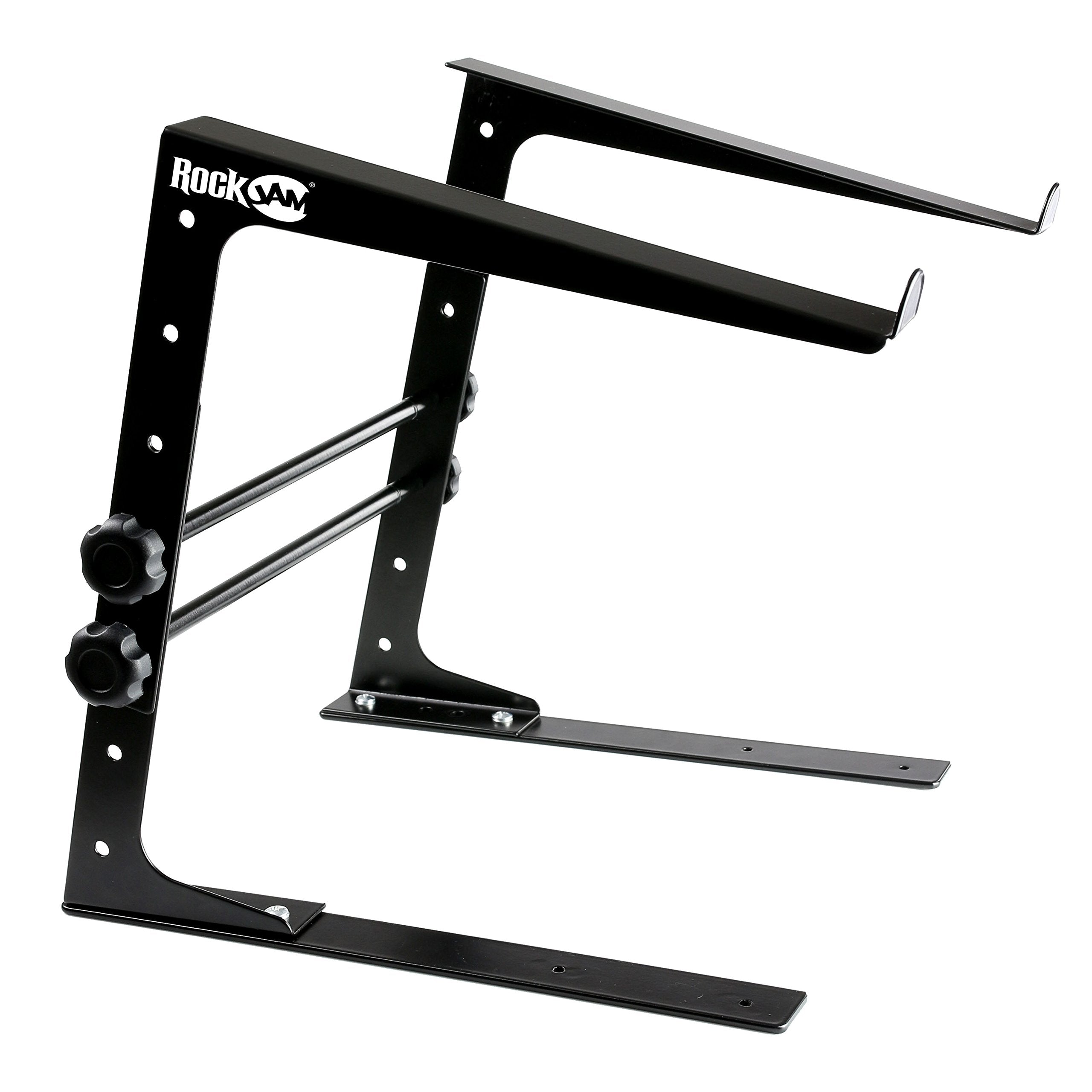 RockJam RJLP1 Adjustable Desk Mounted Desktop Laptop Stand Laptop Riser and DJ Controller Stand