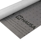 Unterspannbahn 100g/m² flexible dreilagige hochdiffusionsoffene Unterdeckbahn 1,5m x 50m (75m²) reißfest witterungsbeständig ohne Selbstklebestreifen wasserdicht Schalungsbahn HAUSA Classic HU100