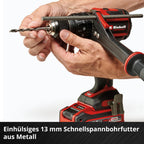 Einhell Professional Akku-Schlagbohrschrauber TP-CD 18/120 Li-i BL-Solo Power X-Change (18 V, Brushless, 120 Nm, Schlagbohrfunktion, 13 mm Bohrfutter, 2 Gang, ohne Akku)