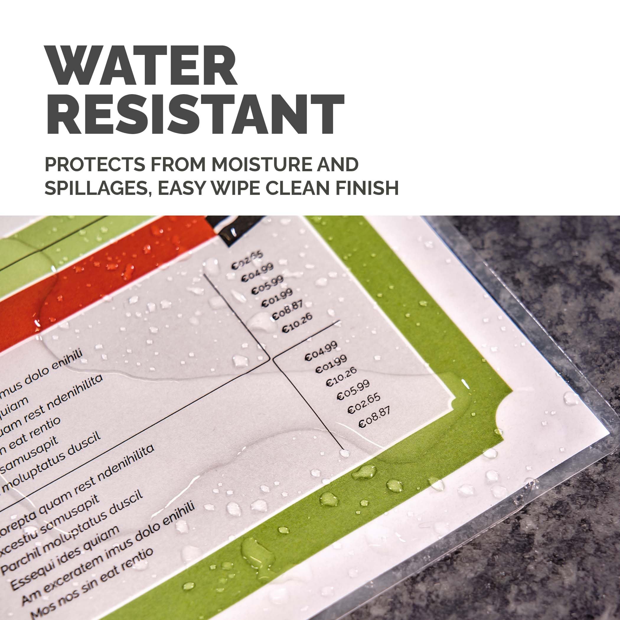 Fellowes Laminierfolie A4 SuperQuick, 125 Mikron (2 x 125mic), 100 Stück, Längsseite versiegelt, für A3 Laminiergeräte