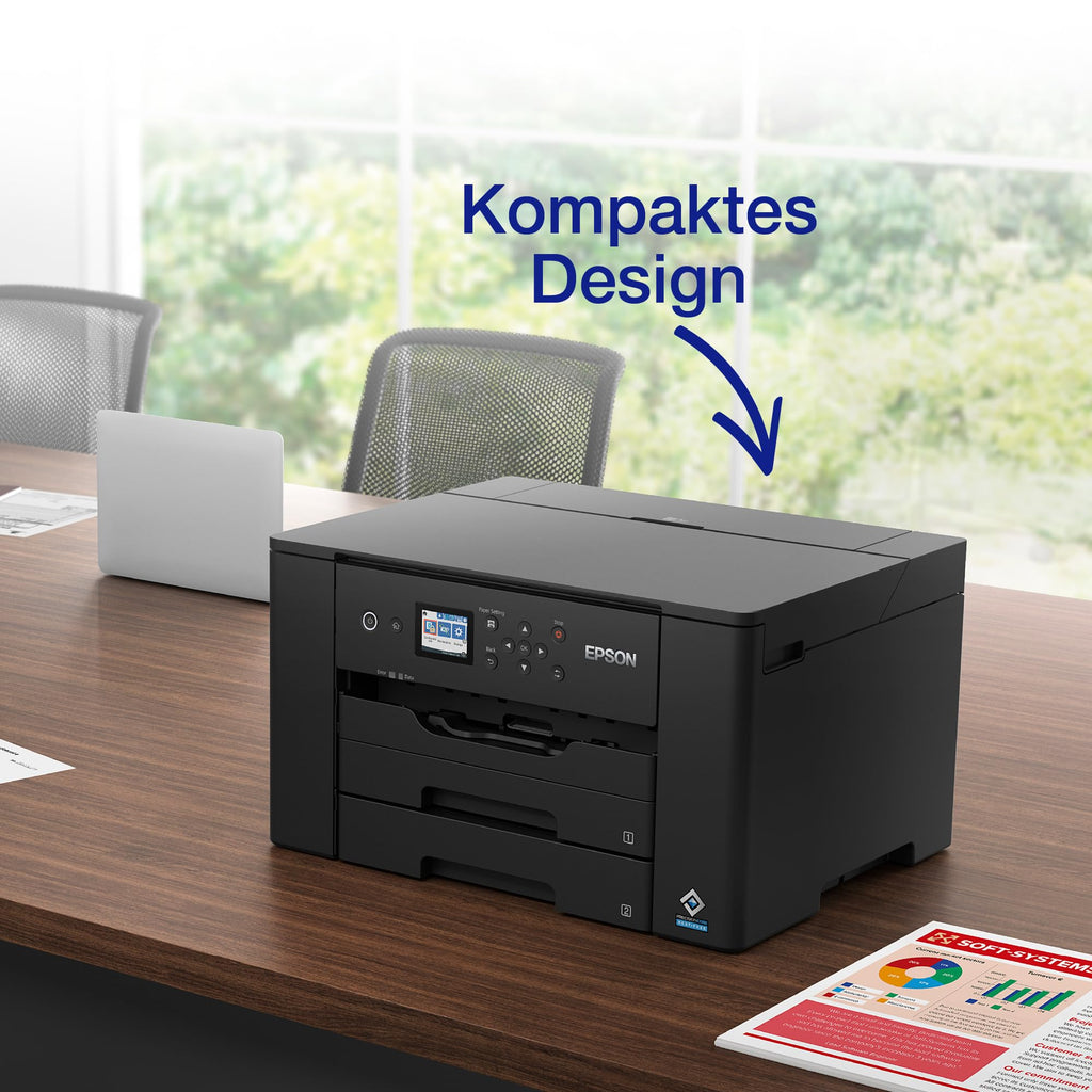 Epson WorkForce WF-7310DTW A3+ Tintenstrahldrucker, kabelloser Verbindung und beidseitigem Druck