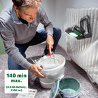 Bosch Akku- LED-Arbeitsleuchte/Baustellenlampe/mobiler Strahler UniversalWorkLight 18V-2100 (max. 2100 Lumen, 3 Helligkeitsstufen, Kopf mit 10 Klapppositionen; ohne Akku)