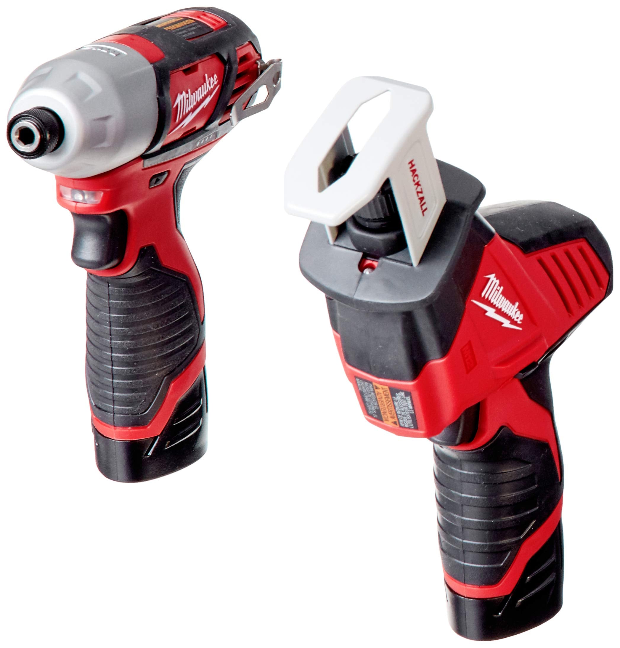 Milwaukee 2498-25 M12 12-Volt Lithium-Ion Cordless Combo Kit (5-Tool) with (2) 1.5Ah Batteries, Charger and Tool Bag