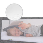 hauck Bettschuztgitter Sleep N Safe Plus XL für Kinder 18 Monate bis 5 Jahre, Großer Rausfallschutz Bett für Elternbett 150 x 50 x 44 cm, Faltbar, Tragbar, Bettgitter für Kleinkinder (Melange Grey)