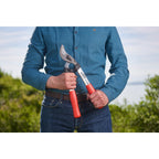 FELCO 211-40 Astschere (Länge 40 cm, ziehender Schneidkopf, Baumschere Schnitt-ø 35 mm, Griffe aus Aluminium, Gartenschere für schwere Schneidarbeiten)