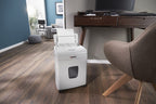 Dahle ShredMATIC 90 Aktenvernichter Autofeed (90 Blatt, P-4, Partikelschnitt, öl- und wartungsfrei, Automatischer Papiereinzug) lichtgrau/staubgrau