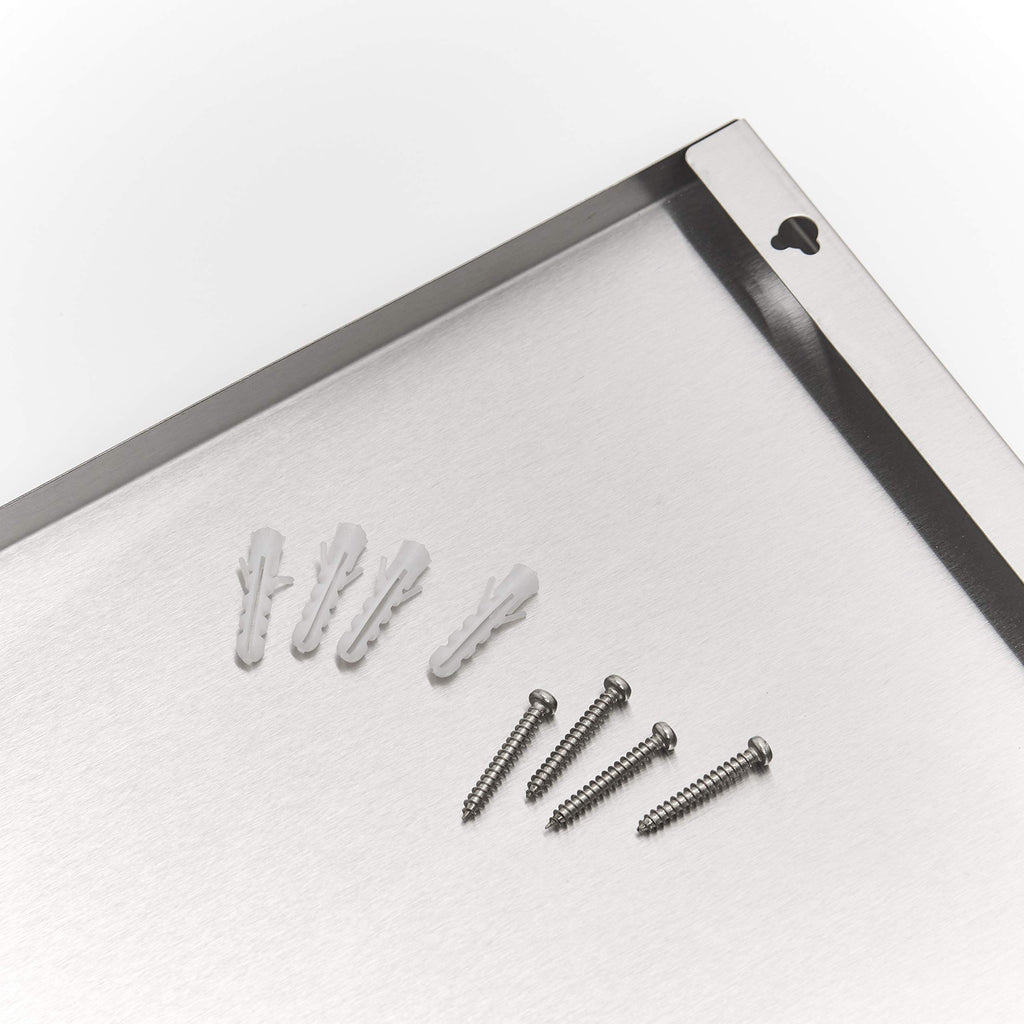 Zeller 11123 Magnettafel, Metall, 40 x 60 cm, weiß