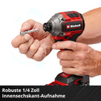 Einhell Professional Akku-Schlagschrauber TP-CI 18/250-C Li BL-Solo Power X-Change (18 V, 250 Nm Drehmoment, Brushless, Innensechskant-Aufnahme, LED-Licht, ohne Akku)