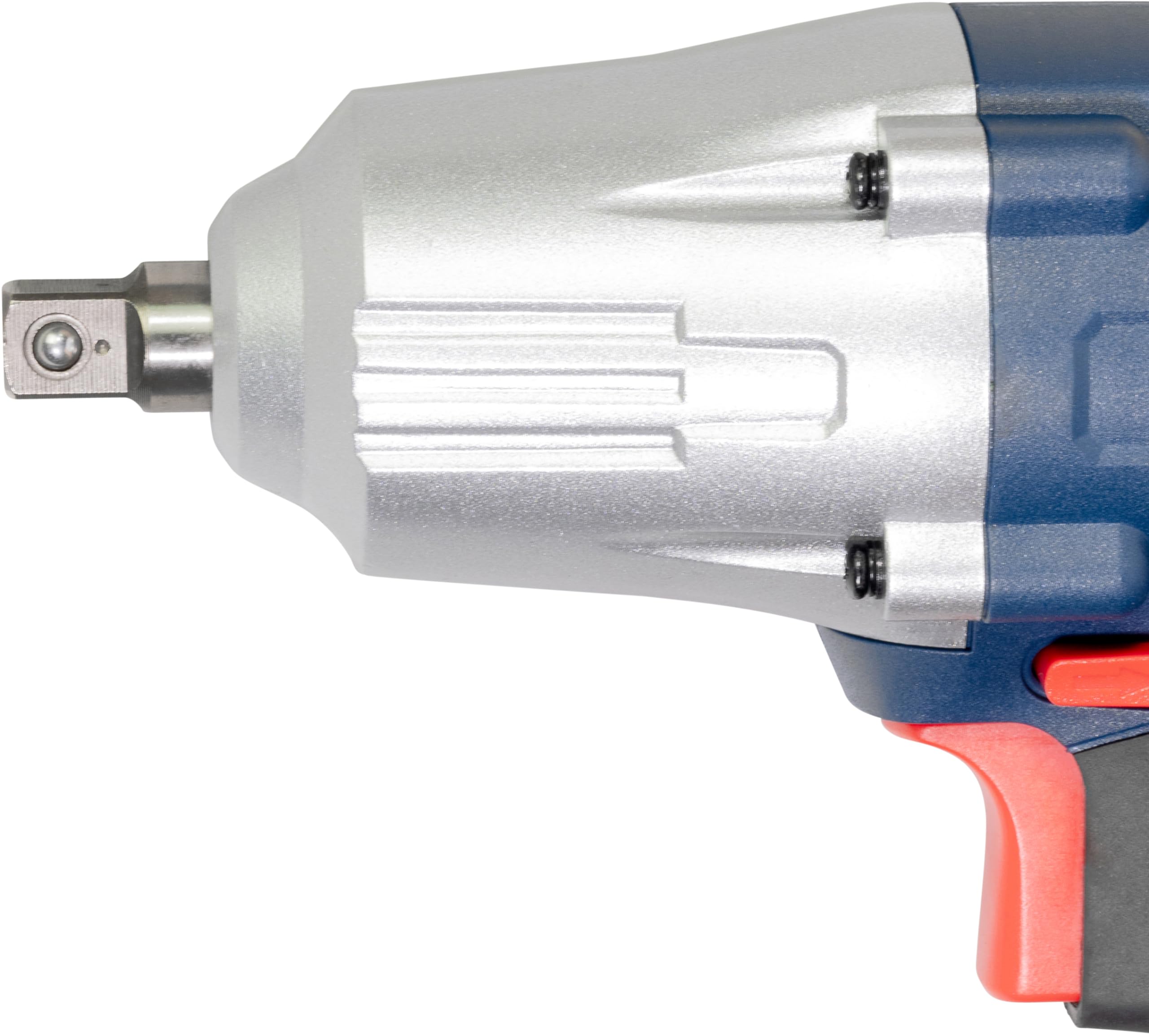 Güde Schlagschrauber ESS 350 (450 W, GS-geprüft, Drehmoment 350 Nm, Rechts-/Linkslauf, 3200 1/min, 1/2" Werkzeugaufnahme, inkl. 3 Stecknüsse (17/19/21) aus Chrom-Vanadium-Stahl & Transportkoffer)