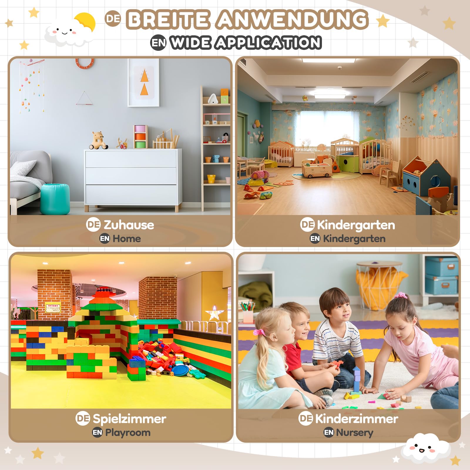 Yorbay Kindertisch mit 2 Stühle, Kinderaktivitätstisch mit Stauraum, 3tlg Kindersitzgruppe, Sitzgruppe für Kinder, Maltisch für Kinderzimmer, Spielzimmer, Vorschüler, Kindermöbel (Weiß)