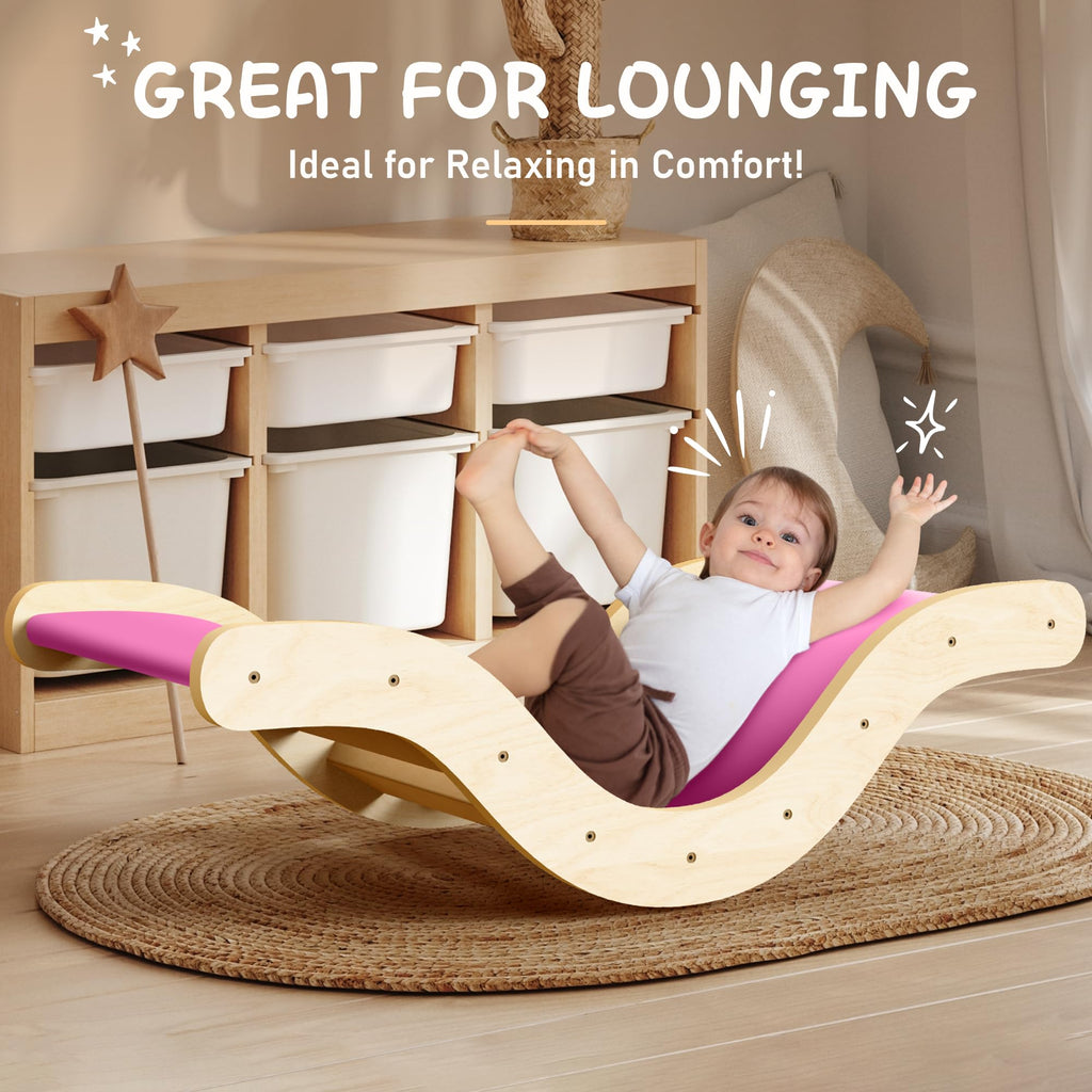 Montessori Indoor Spielset: 7-in-1 Klettergerüst mit Rutsche, Bogen & Matte für Kleinkinder und Kinder (1-3 Jahre)