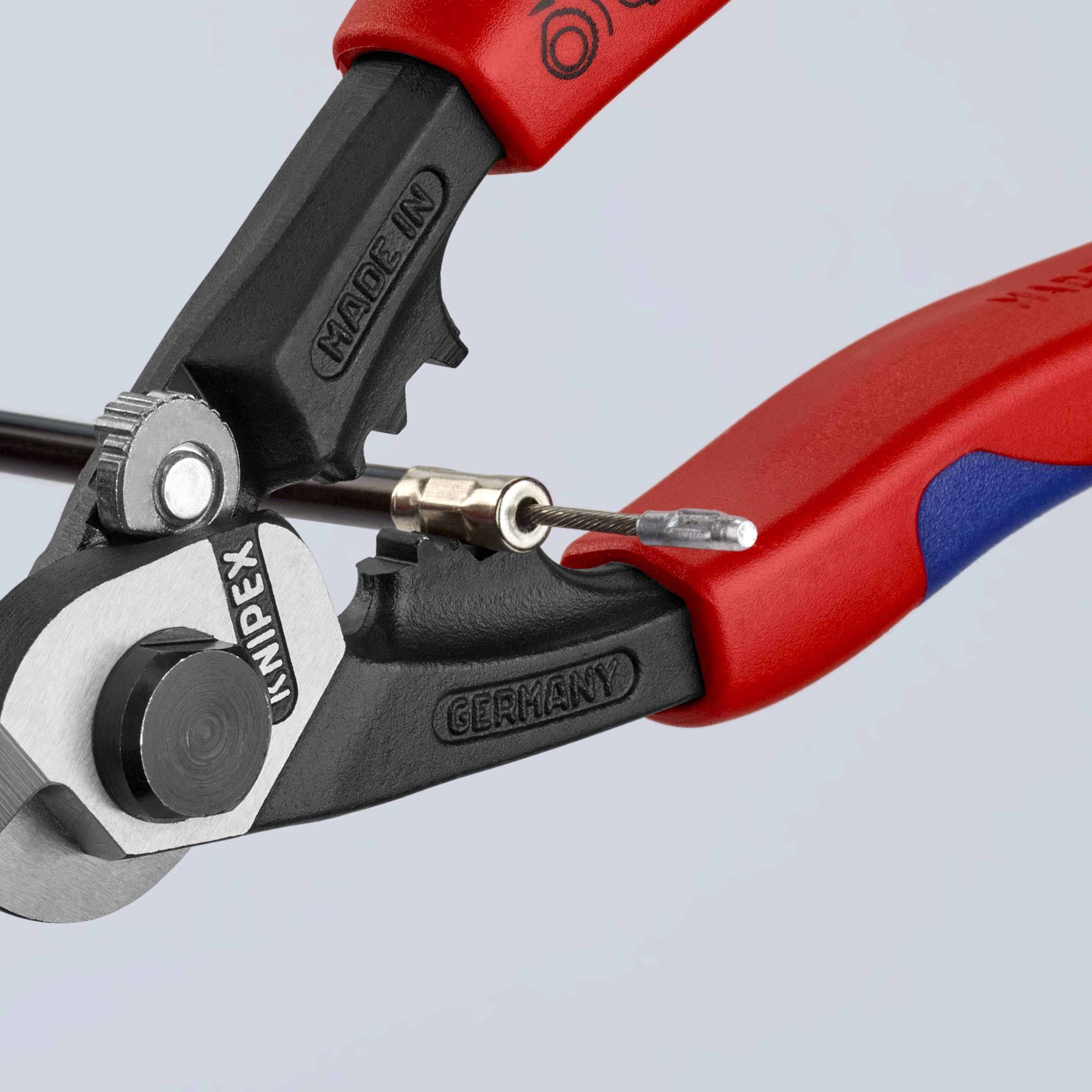 Knipex 95 62 190 SBA Komfort Grip Drahtseilschere,