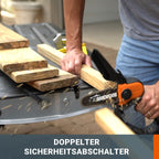 WORX WG324E Akku-Einhand-Astsäge 20V - 12cm Schwertlänge - leicht & bequem - PowerShare kompatibel - mit Akku und Ladegerät