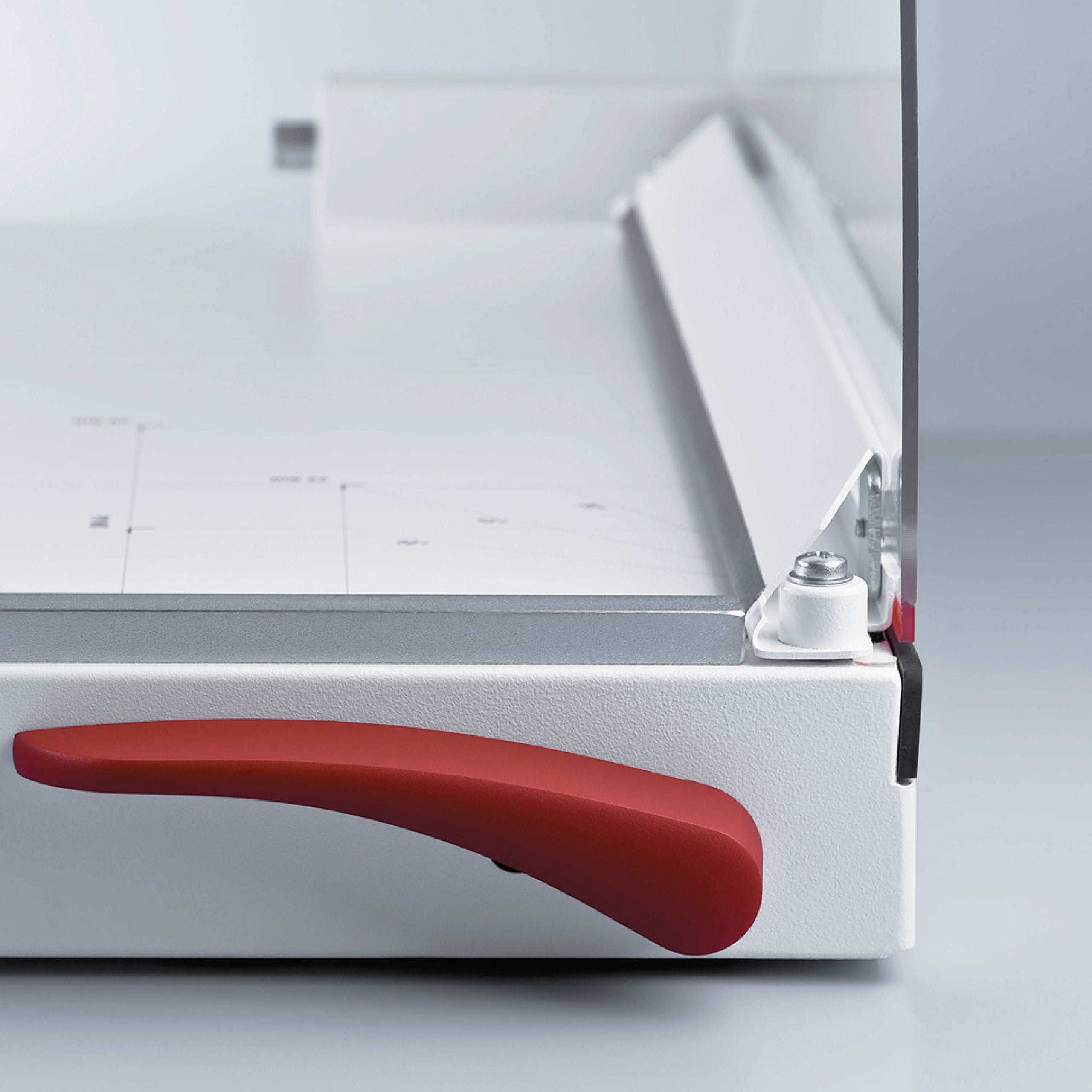 IDEAL 1046 Schneidemaschine, Hebelschneider, Papierschneider bis DIN A3, Tischgröße 356 x 510 mm, Schnittlänge 460 mm, Kapazität 30 Blatt