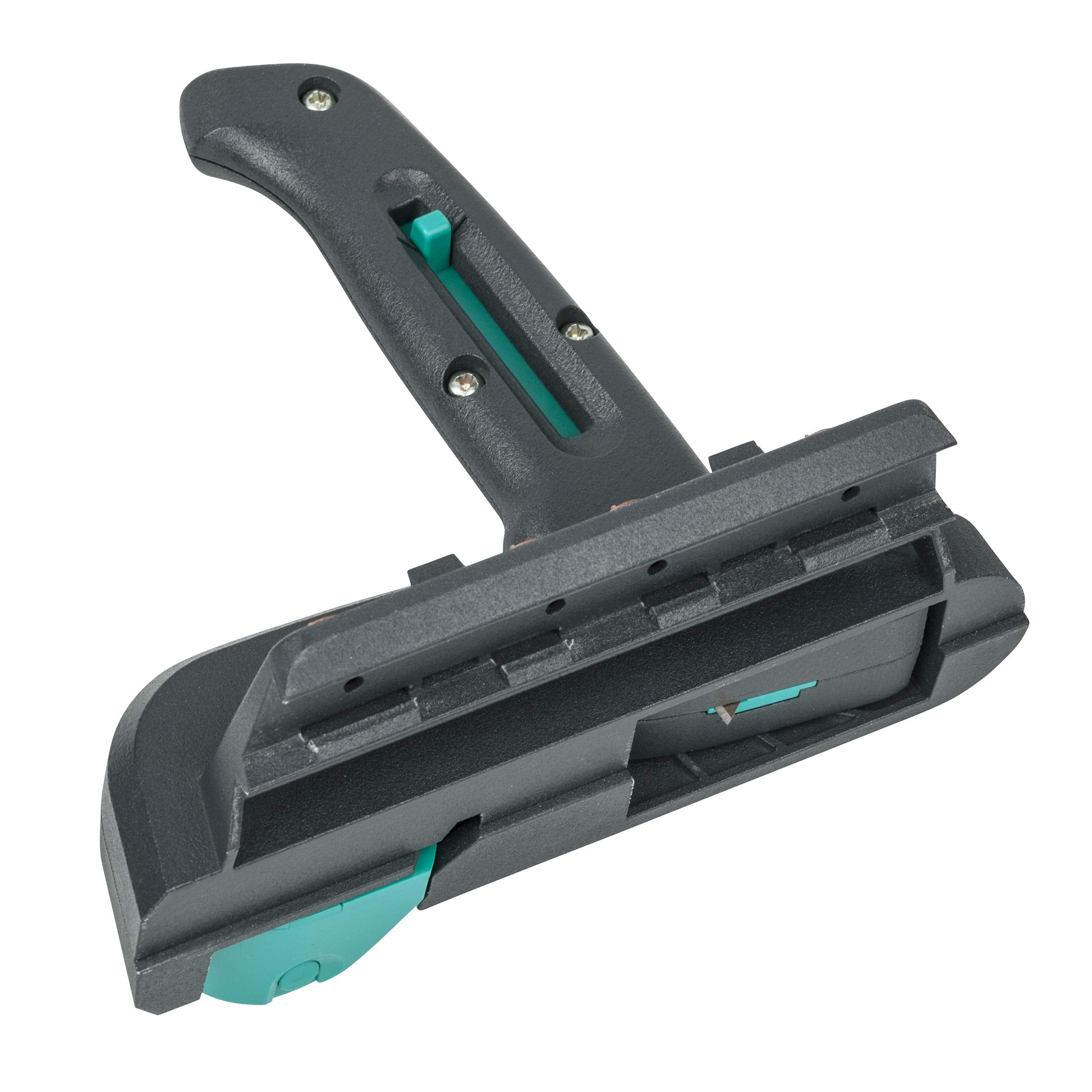 wolfcraft Gipskarton-Schneider mit Schiene I 4014000 I Ritzen, Brechen und Schneiden von Gipskarton in einem Durchlauf