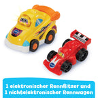 VTech Baby TUT TUT Baby Flitzer - Zickzack-Turm – Interaktives Spielset mit Rennwagen, Musik, spannenden Sätzen und Geräuschen – Für Kinder von 1-5 Jahren