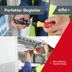 Wiha verstellbarer VDE Drehmoment Schraubendreher TorqueVario®-S electric (26626) variabel einstellbar I 0,8-5Nm I I in praktischer Kunststoffbox mit digitaler Anzeige