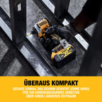 DEWALT 18 Volt Akku-Schlagschrauber (1/4“) (bürstenloser Motor, für schwere Schraubarbeiten, Dreh- und Schlagzahl sowie Drehmoment über 3 Stufen einstellbar, ohne Akku und Ladegerät), DCF850N-XJ