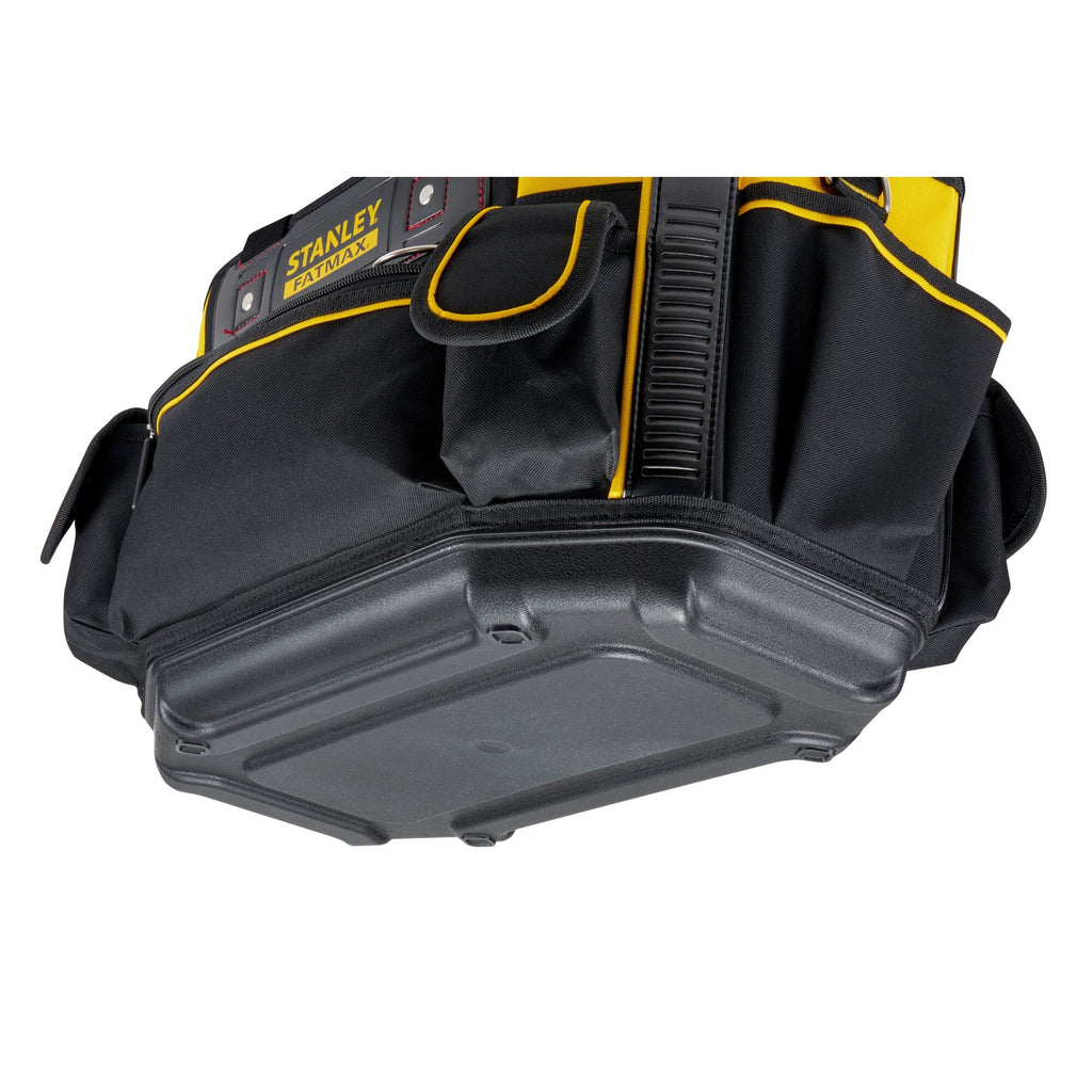 STANLEY FatMax Werkzeugtasche/Werkzeugbeutel (50x33x31cm, mit runder Öffnung, formstabile Konstruktion, leicht zugängliche Fächer, ergonomischer Handgriff) FMST1-70749