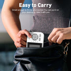 Simyke Baby Video Monitor, WiFi Baby Kamera, 2,8 Zoll Display und App-Steuerung, 1000 Fuß Lange Reichweite, 2-Wege-Gespräch, automatische Nachtsicht, Alarm