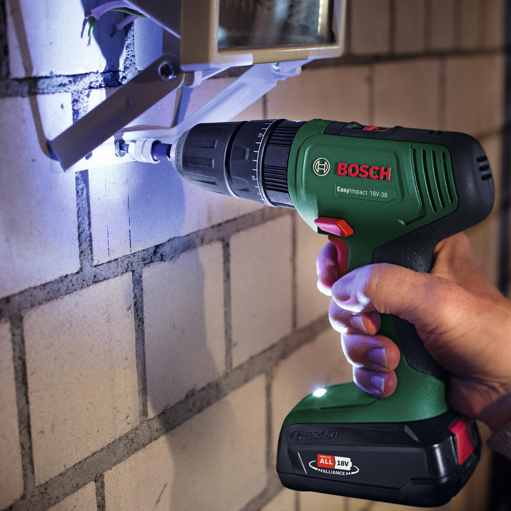 Bosch Akkuschrauber EasyDrill 18V-38 (1x Akku 2,5 Ah; 18 Volt System; im Koffer)