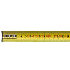 SOLA BIG T - Bandmaß 8m / 25mm - extrem robustes Profi-Rollbandmaß mit Gürtelclip - Stahlband, gelb lackiert mit mm Skala - Genauigkeitsklasse I - Rollmeter mit rutschfestem Endhaken - Länge 8m/25mm