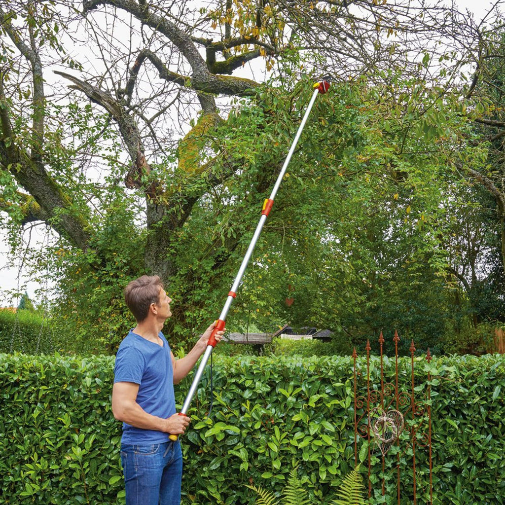 WOLF-Garten - 2-schneidige Baumschere POWER DUAL CUT RR 400 T; 73ACA002650, Aluminium / Rot / Gelb