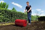 Einhell Rasenwalze GC-Gr 57 (57cm Breite, 32cm Durchmesser, Seitliche Füllmöglichkeit (Wasser und Sand) mit Verschluss, beidseitig Einstellbarer Schmutzabstreifer)