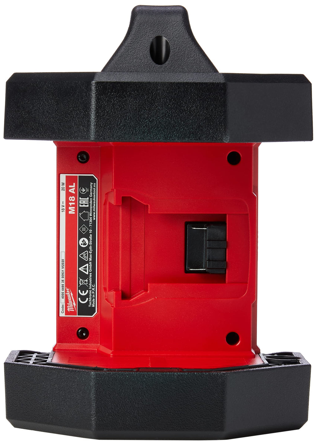 Milwaukee M18 AL-0 Strahler, M18AL-0, Rot/Schwarz
