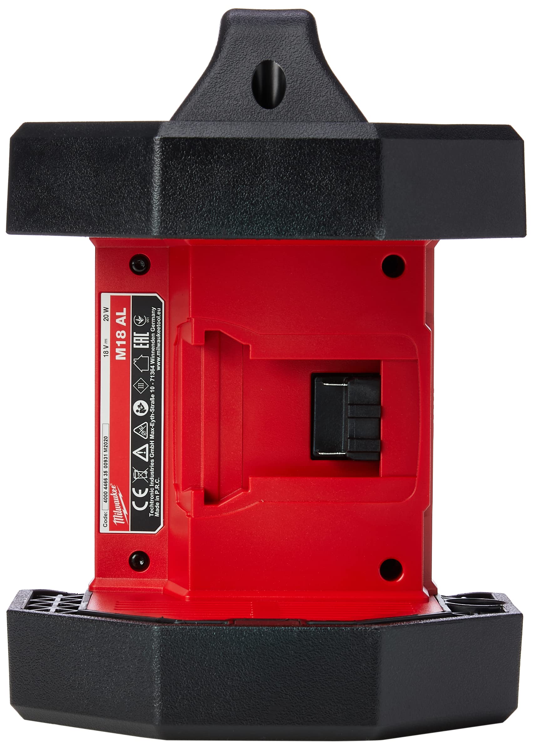 Milwaukee M18 AL-0 Strahler, M18AL-0, Rot/Schwarz