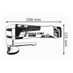 Bosch Professional 12V System Akku Blechschere GSC 12V-13 (inkl. Innensechskantschlüssel, 1x Ober- und Untermesser für Blechschere, Einlage, ohne Akku/ Ladegerät)