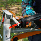 WORX WX516.9 NITRO Akku-Säbelsäge 20V - stark bürstenloser Motor - schneller Sägelblattwechsel - variable Schnittgeschwindigkeit - LED Licht - inkl. Holz- & Metallsägeblatt - ohne Akku & Ladegerät