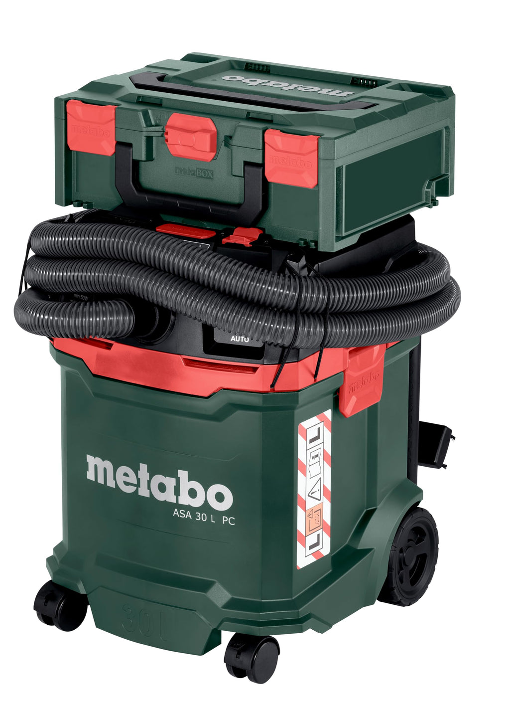 metabo ASA 30 L PC Allessauger – 602086000 – Nass-/Trockensauger mit integrierter Filterabreinigung – 5,5 m Kabellänge