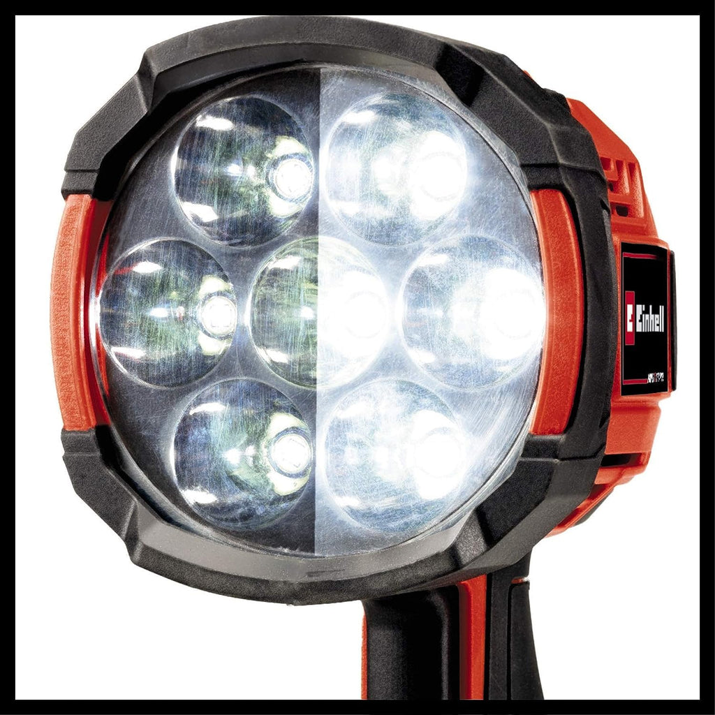 Einhell Akku-Lampe TE-CL 18/2500 LiAC-Solo Power X-Change (LiIon, 18V, 2500lm Lichtstrom durch 7 LEDs, 6500K Lichttemperatur, Stativgewinde, ohne Akku und Ladegerät)
