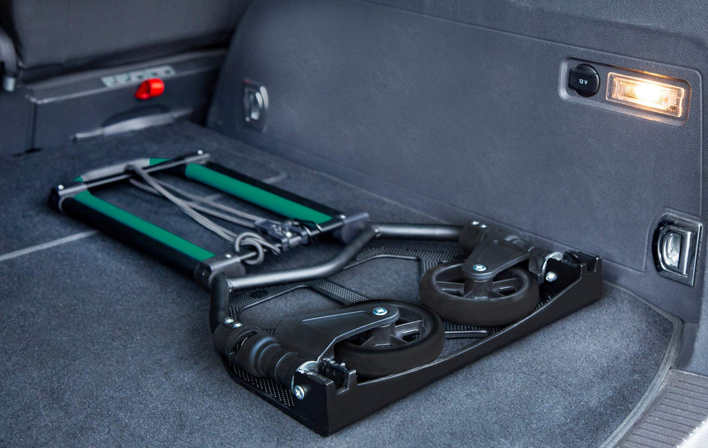 VONROC Sackkarre klappbar - Transportwagen, Transportkarre bis 80kg - Transporthilfe Vollgummireifen - Lastenwagen mit Rollen ideal zum Möbel verschieben