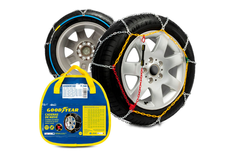 Goodyear Schneeketten 9mm Hochleistungs Premium Mit Automatischem Spanner Winterfahrer