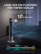Midea FZ10-16AR Column Fan with Remote Control