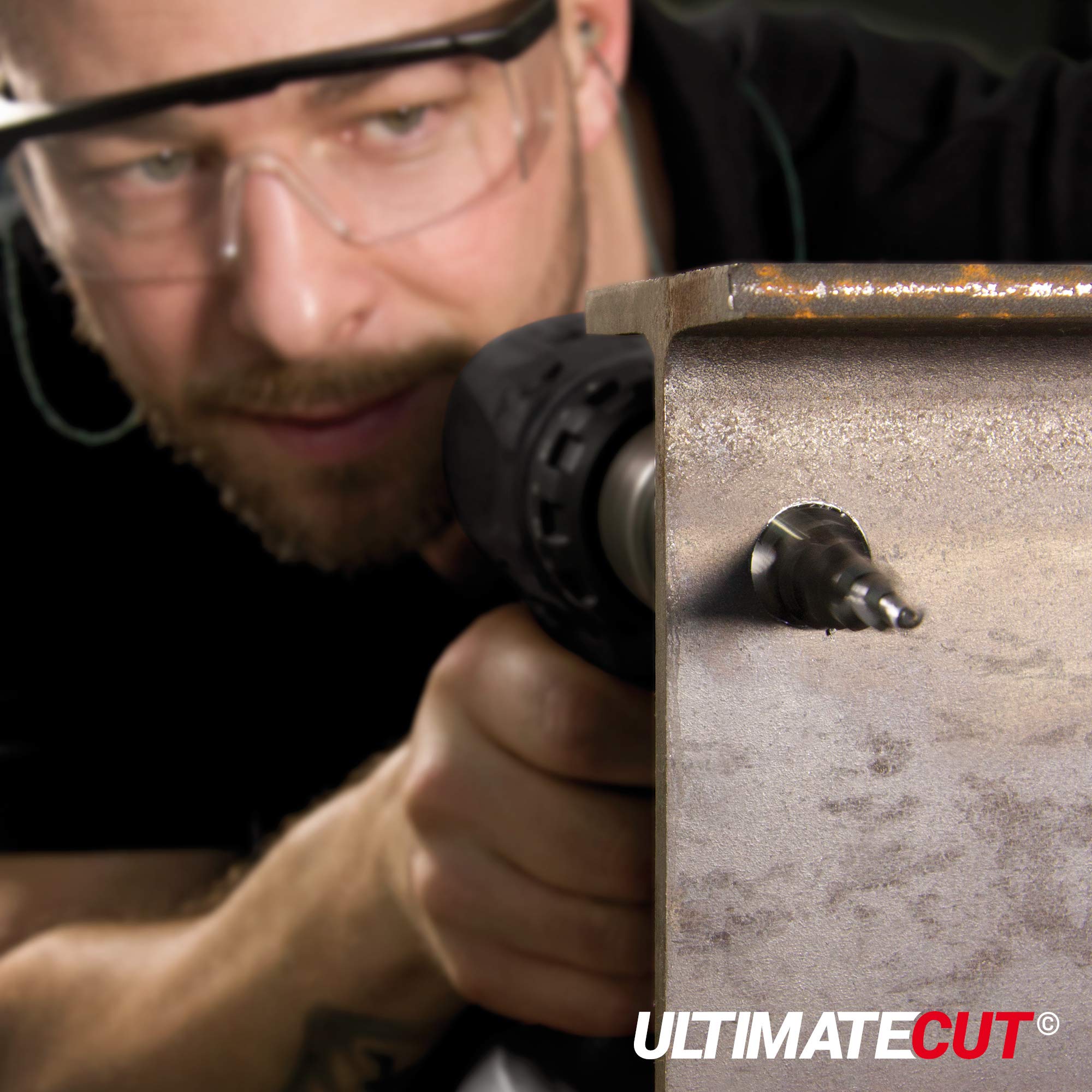 RUKO ULTIMATECUT Multidrill-Satz HSS RUnaTEC in Kunststoffkassette, HSS RUnaTEC Beschichtung, revolutionäre Schneidengeometrie, 3-teilig