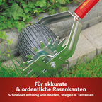 WOLF-Garten multi-star Rasenkantenschneider RB-M (für übergangslose Rasenkanten zum Beet, Wegen oder Terrassen, langlebig & witterungsbeständig, passend für multi-star-System) 71AAA037650