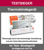 Peach Thermobindegerät A4 - schnell startklar - nur 1 min. Bindezeit - einfachstes und schnellstes Bindesystem - PB200-70A