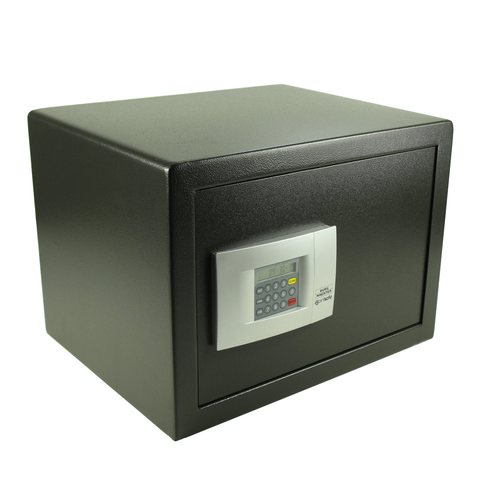 Burg-Wächter Hoteltresor mit elektronischem Zahlenschloss, Point-Safe, 38,8 l, 20,5 kg, P 3 E KA 4, Schwarz