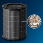 Philips Original-Ersatzfilter für 2-in-1 Luftreiniger und Luftbefeuchter der 3000er Serie AC3737, HEPA NanoProtect + Aktivkohle, 36 Monate Lebensdauer (FY3437/00)