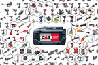 metabo Akku-Baustellenradio R 12-18 DAB+ BT – 600778850 – Robustes Radio mit digitalem DAB+ Empfang, Bluetooth und hoher Klangqualität – Inklusive Netzkabel – Ohne Akku