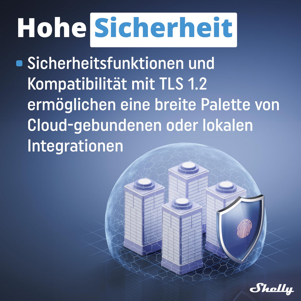 Shelly Pro 4PM | WLAN & LAN 4-Kanal-Relais Schalter mit Leistingsmessung - 40A | DIN-Schiene | Alexa & Google Home | iOS Android App | Fernsteuerung | Hausautomation | Kein Hub Erforderlich