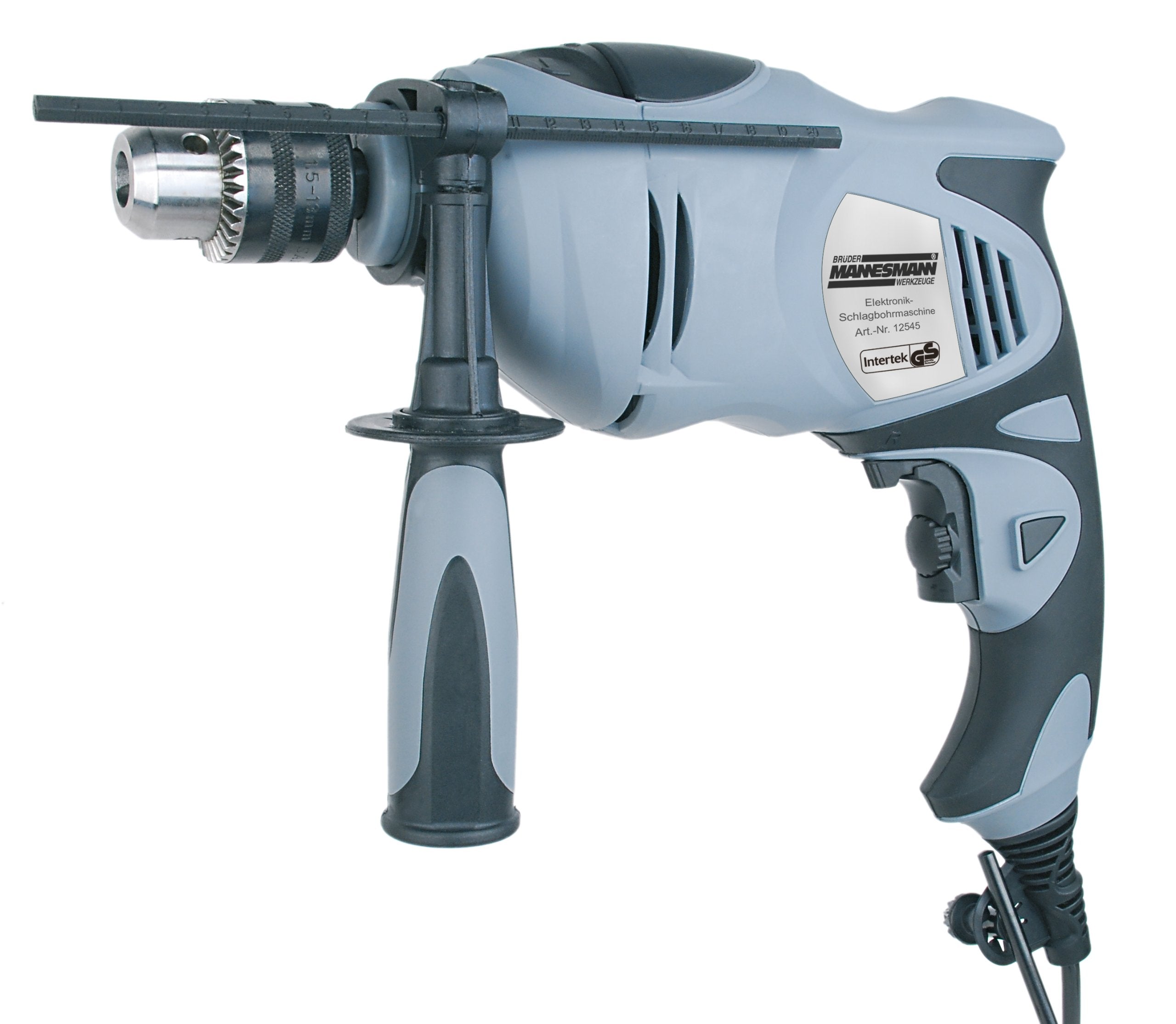 Brüder Mannesmann Elektronik-Schlagbohrmaschine, 1.100 Watt | M12545