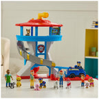 PAW PATROL - Lookout Tower (2025), über 50 cm hoch, Hauptquartier Spielset mit 1 Basis Polizei-Fahrzeug, 2 Chase Figuren und Zubehör, geeignet für Kinder ab 3 Jahren