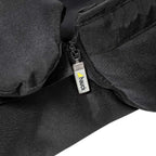 hauck 2in1 Soft Tragetasche & Fußsack für Buggy und Geschwisterwagen, für Babys ab Geburt bis 9 Monaten, Fixierbar mit 5-Punkt-Gurt, Robust & Pflegeleicht (Schwarz)