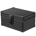 MAZACOO Faraday Box für Autoschlüssel – Keyless Go Diebstahlschutz, RFID Signalblocker gegen Relaisangriffe (Kohlefaser Schwarz)