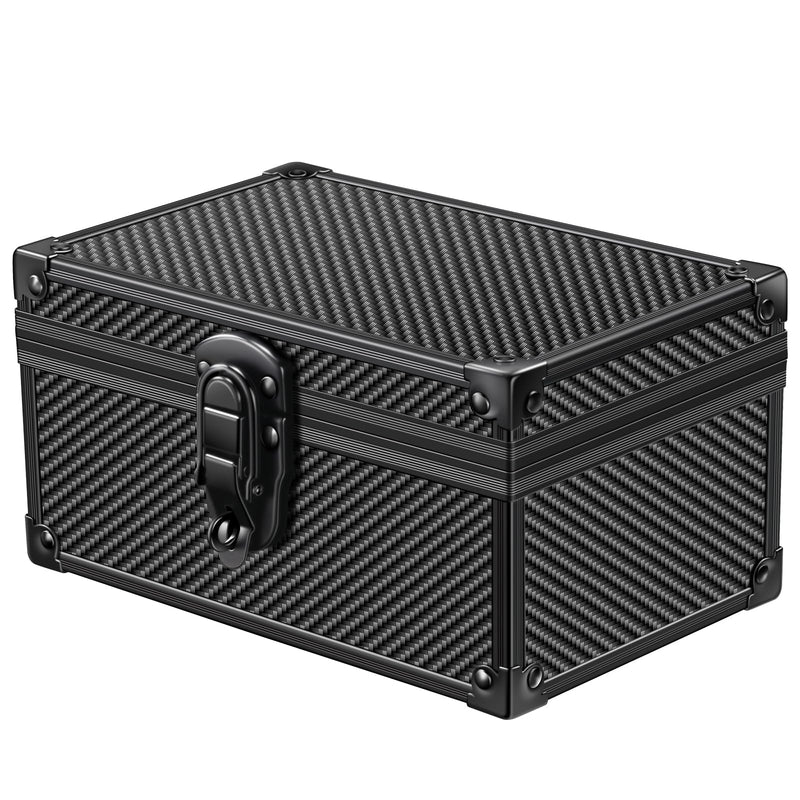 MAZACOO Faraday Box für Autoschlüssel – Keyless Go Diebstahlschutz, RFID Signalblocker gegen Relaisangriffe (Kohlefaser Schwarz)